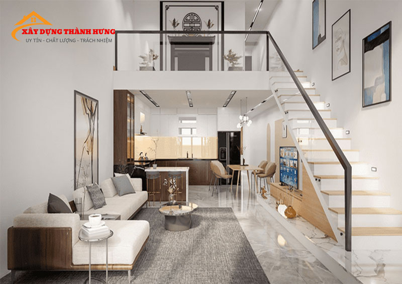 Cải tạo nhà cấp 4 thành gác lửng chuyên nghiệp
