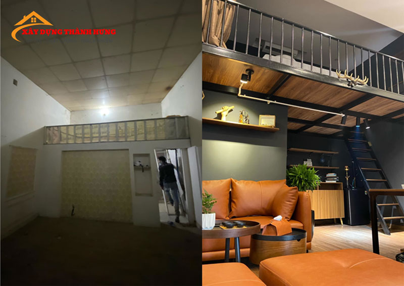 Dịch vụ cải tạo nhà cấp 4 thành gác lửng