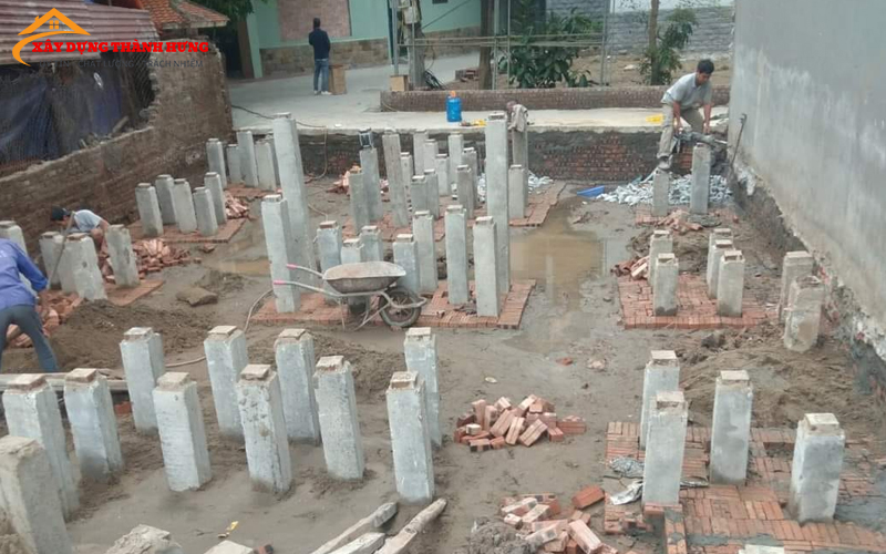 Ép cọc bê tông