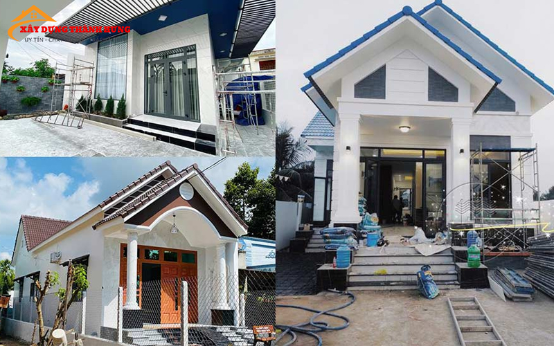 Sửa nhà cáp 4 thành 2 tầng