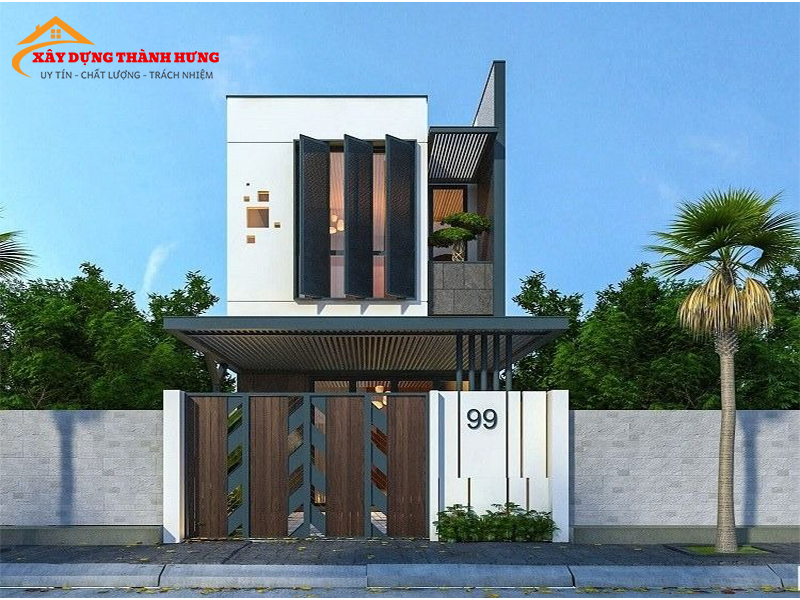 Thiết Kế Nhà 2 Tầng Sang Trọng Mẫu 03