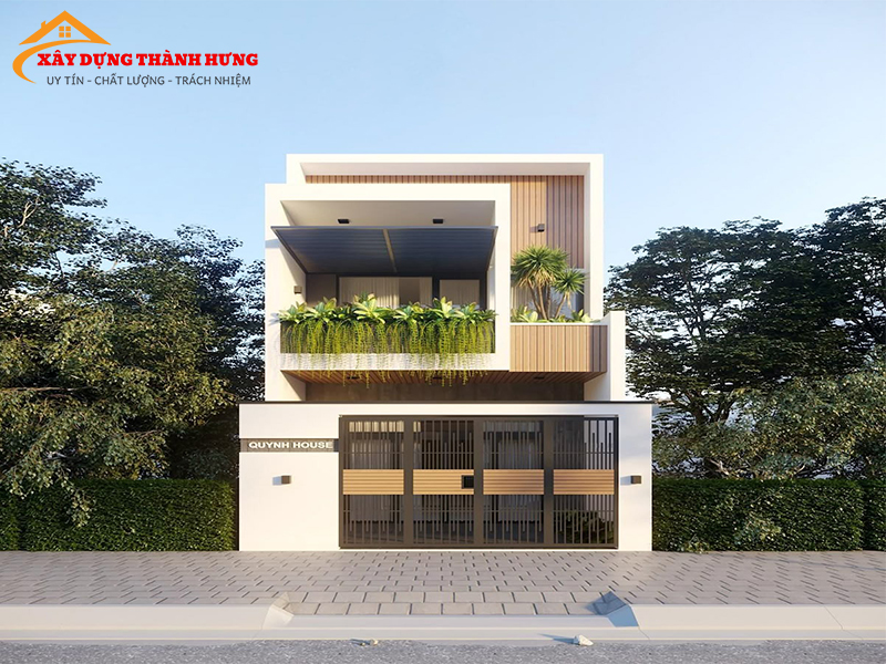 Thiết Kế Nhà 2 Tầng Sang Trọng Mẫu 09