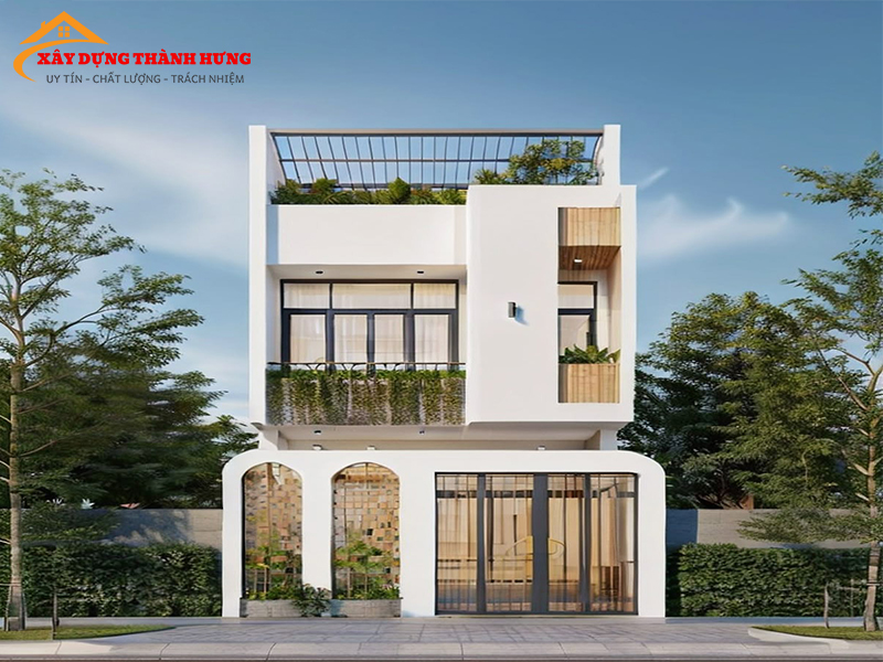 Thiết Kế Nhà 2 Tầng Sang Trọng Mẫu 10