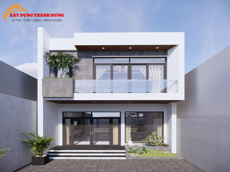 Thiết Kế Nhà 2 Tầng Sang Trọng Mẫu 15