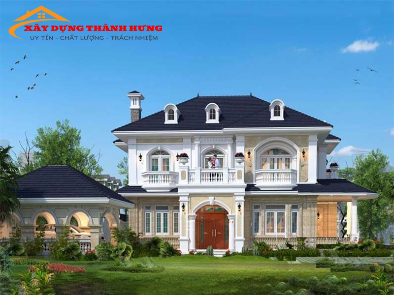 Thiết kế Nhà 3 Gian Hiện Đại Siêu Sang Mẫu 03