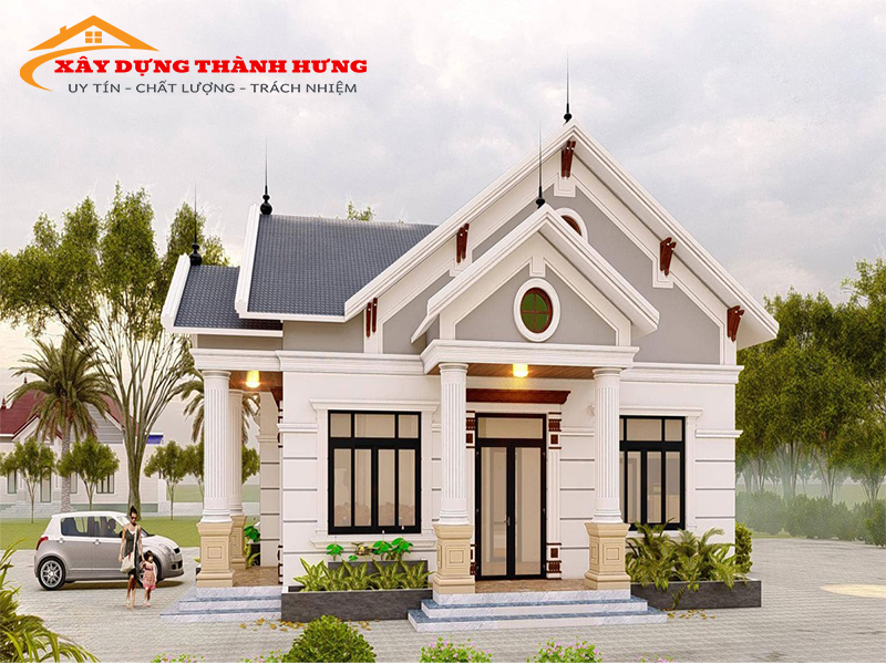 Thiết kế Nhà 3 Gian Hiện Đại Siêu Sang Mẫu 06