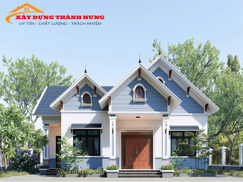 Thiết kế Nhà 3 Gian Hiện Đại Siêu Sang Mẫu 07