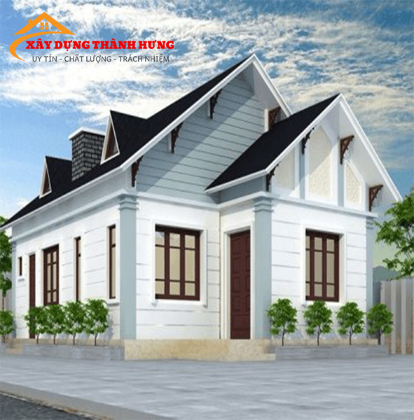 Thiết kế Nhà 3 Gian Hiện Đại Siêu Sang Mẫu 08