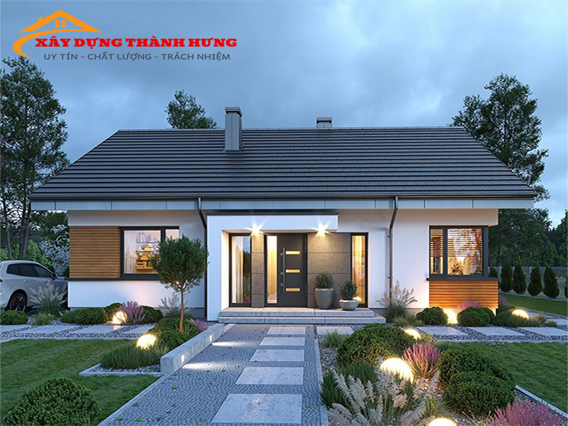 Thiết kế Nhà 3 Gian Hiện Đại Siêu Sang Mẫu 10