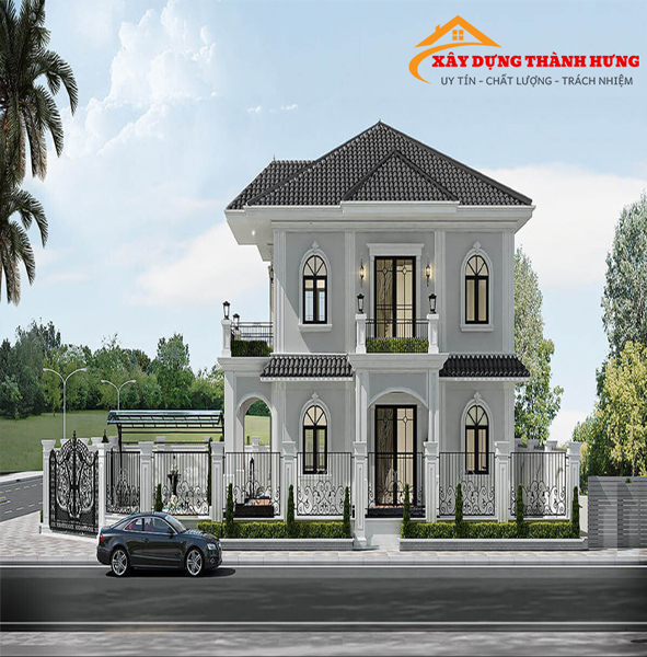 Thiết kế Nhà 3 Gian Hiện Đại Siêu Sang Mẫu 13