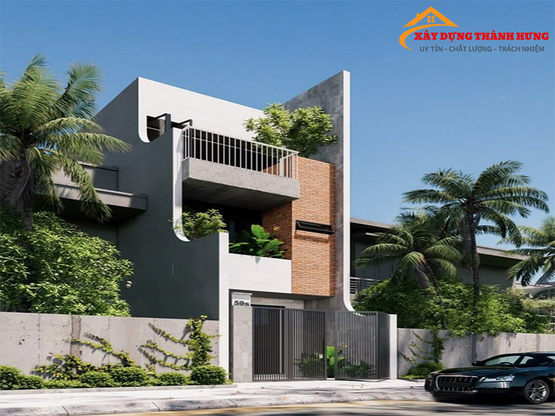 Thiết Kế Nhà 3 Tầng Sang Trọng Mẫu 04