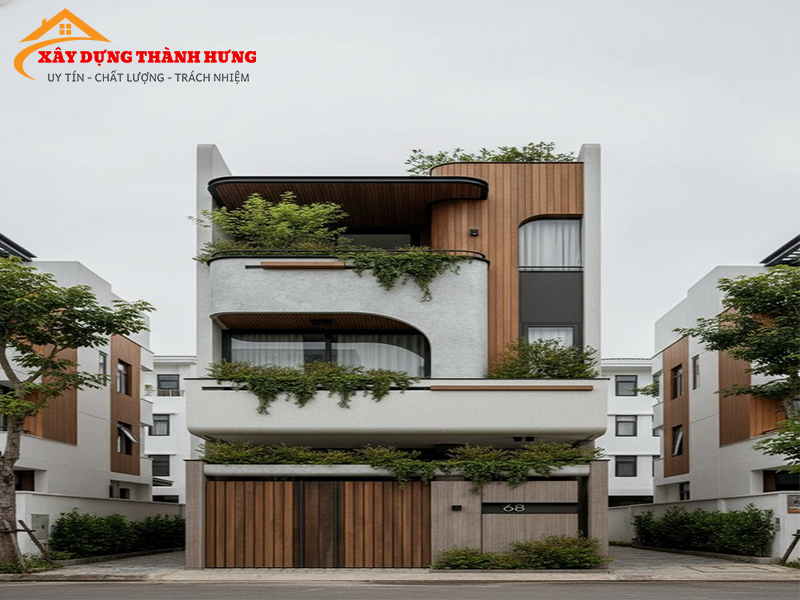 Thiết Kế Nhà 3 Tầng Sang Trọng Mẫu 05