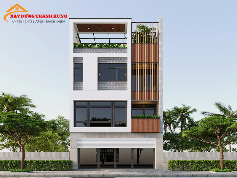 Thiết Kế Nhà 3 Tầng Sang Trọng Mẫu 09