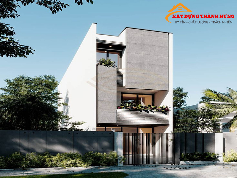 Thiết Kế Nhà 3 Tầng Sang Trọng Mẫu 13