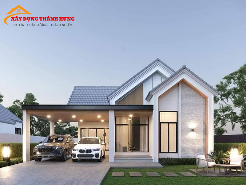 Thiết Kế Nhà Cấp 4 Mẫu 01