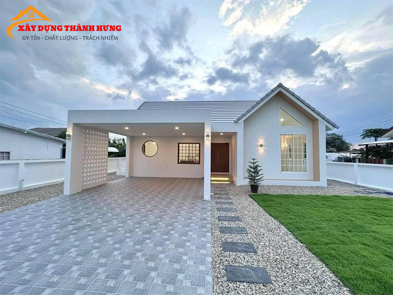 Thiết Kế Nhà Cấp 4 Mẫu 02