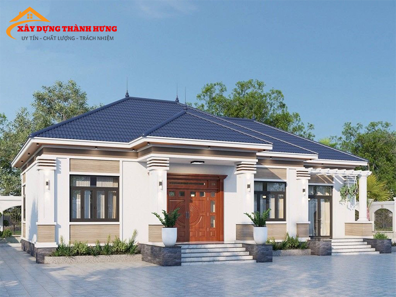 Thiết Kế Nhà Cấp 4 Mẫu 04