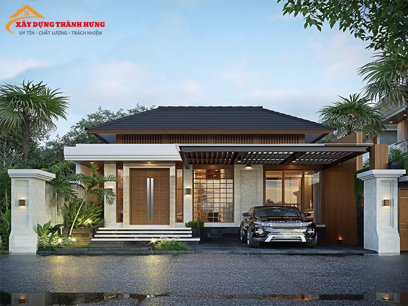 Thiết Kế Nhà Cấp 4 Mẫu 07