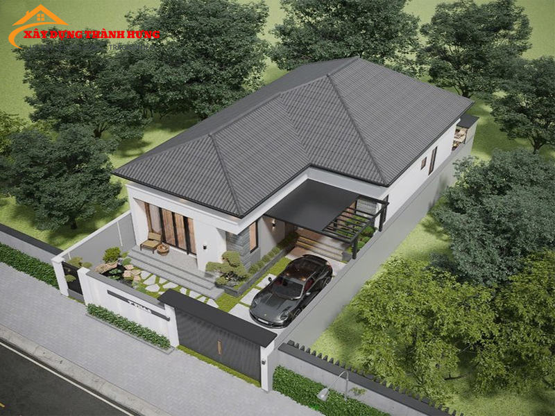 Thiết Kế Nhà Cấp 4 Mẫu 08