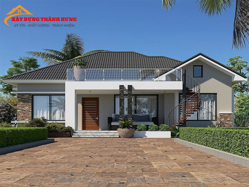 Thiết Kế Nhà Cấp 4 Mẫu 09