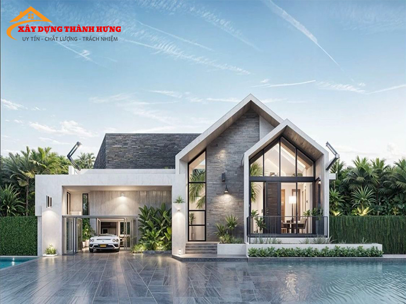 Thiết Kế Nhà Cấp 4 Mẫu 12