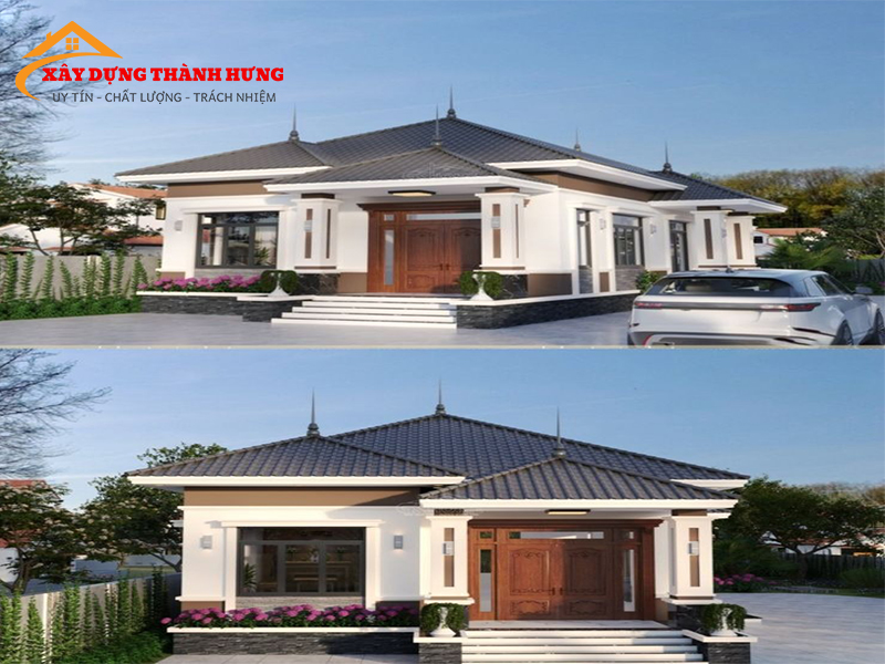 Thiết Kế Nhà Cấp 4 Mẫu 14