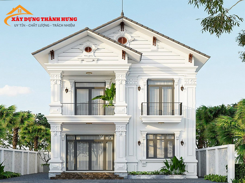 Thiết Kế Nhà Mái Thái Thời Thượng Mẫu 15