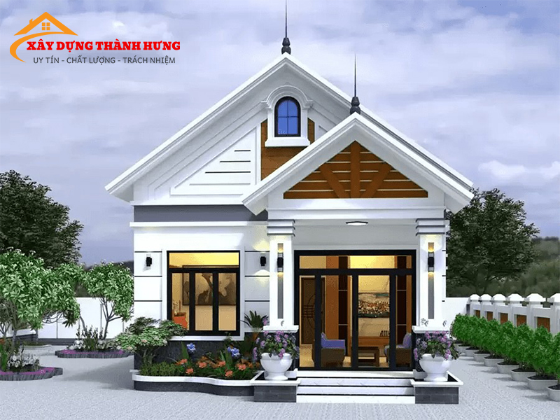 Thiết Kế Nhà Mái Thái Thời Thượng Mẫu 11