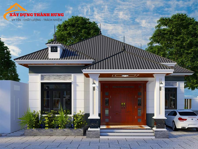 Thiết Kế Nhà Mái Thái Thời Thượng Mẫu 09