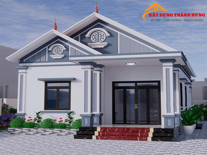 Thiết Kế Nhà Mái Thái Thời Thượng Mẫu 06