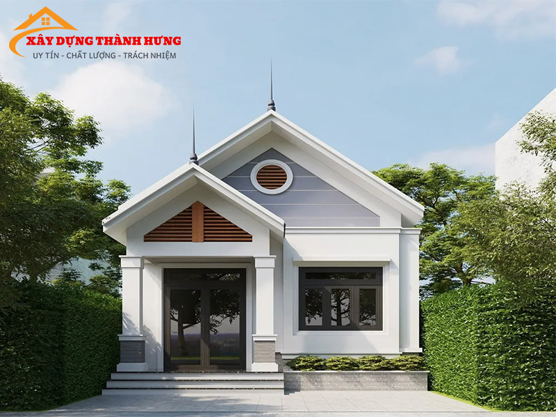 Thiết Kế Nhà Mái Thái Thời Thượng Mẫu 05