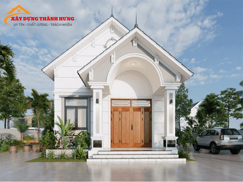 Thiết Kế Nhà Mái Thái Thời Thượng Mẫu 04