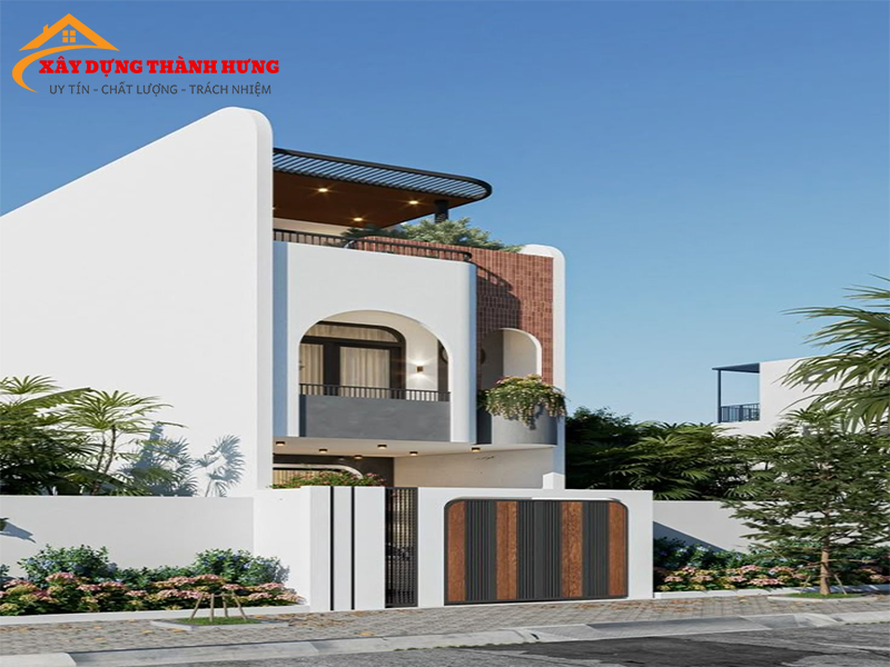 Thiết Kế Nhà Mặt Phố Thời Thượng Mẫu 07