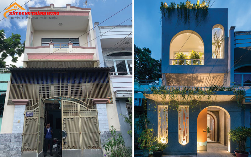 Thiết kế nhà mặt phố