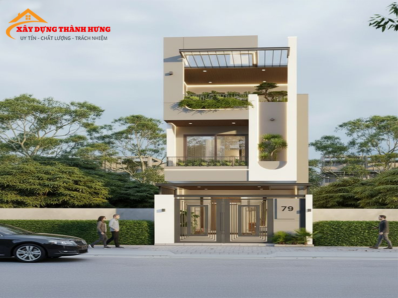 Thiết Kế Nhà Tại Hà Tĩnh Hiện Đại 