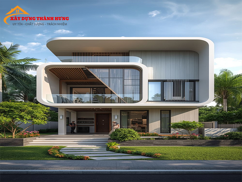 Thiết Kế Nhà Tại Hà Tĩnh Hiện Đại 