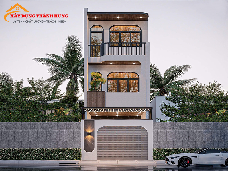 Thiết Kế Nhà Tại Quảng Nam Siêu Đẹp Mẫu 01