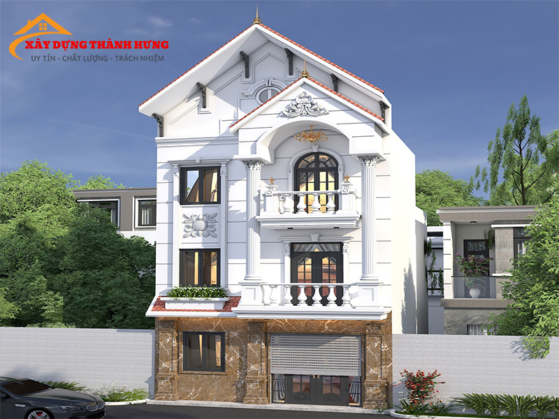 Thiết Kế Nhà Tại Quảng Nam Siêu Đẹp Mẫu 06