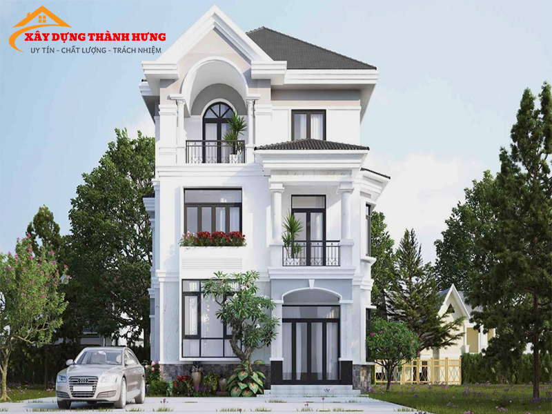 Thiết kế nhà tại Quảng Ngãi Thời Thượng Mẫu 05