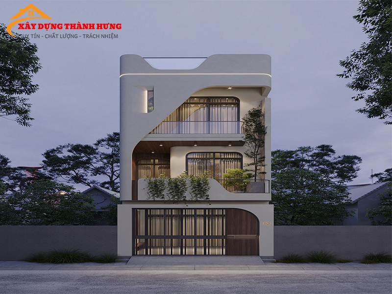 Thiết Kế Nhà Tại Sơn La Hiện Đại 