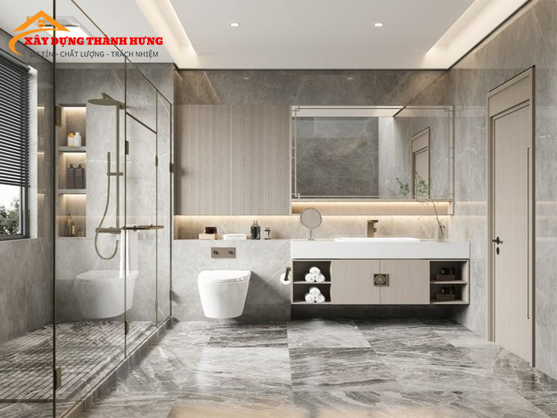 Thiết Kế Nhà Vệ Sinh Sang Trọng Mẫu 05
