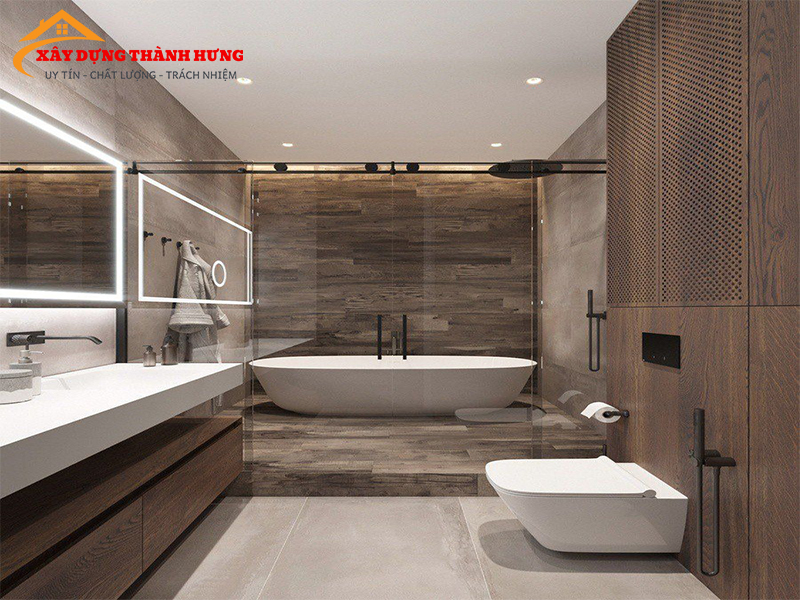 Thiết Kế Nhà Vệ Sinh Sang Trọng Mẫu 07
