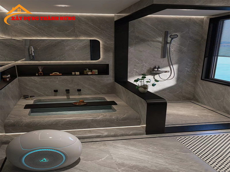 Thiết Kế Nhà Vệ Sinh Sang Trọng Mẫu 08