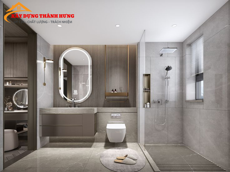 Thiết Kế Nhà Vệ Sinh Sang Trọng Mẫu 09