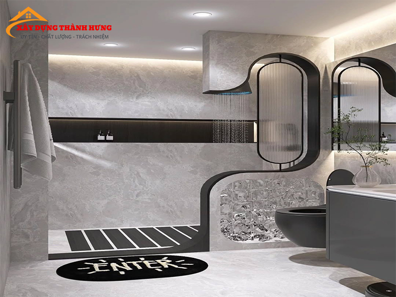 Thiết Kế Nhà Vệ Sinh Sang Trọng Mẫu 11