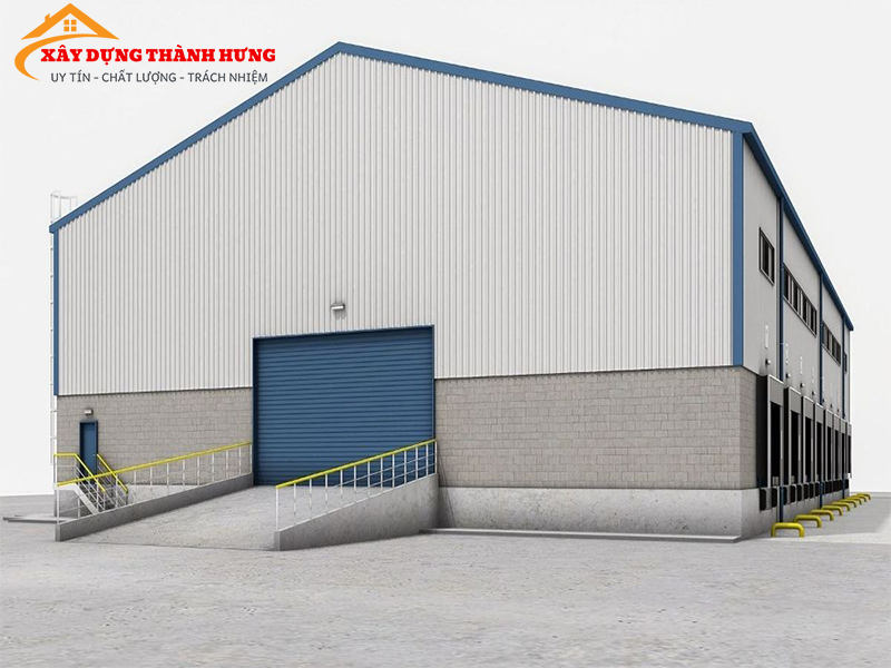 Thiết Kế Nhà Xưởng Mẫu 01