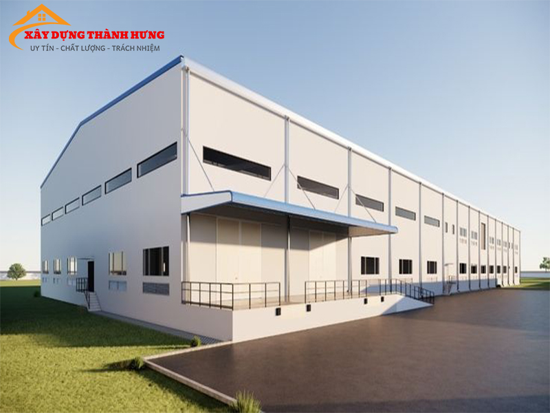 Thiết Kế Nhà Xưởng Mẫu 02