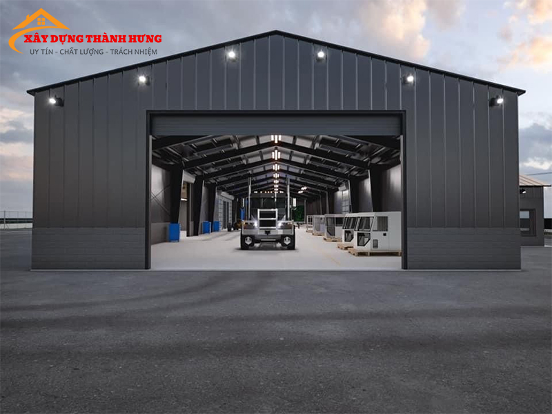 Thiết Kế Nhà Xưởng Mẫu 03