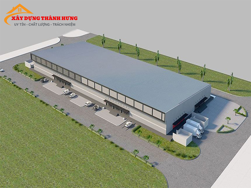 Thiết Kế Nhà Xưởng Mẫu 04