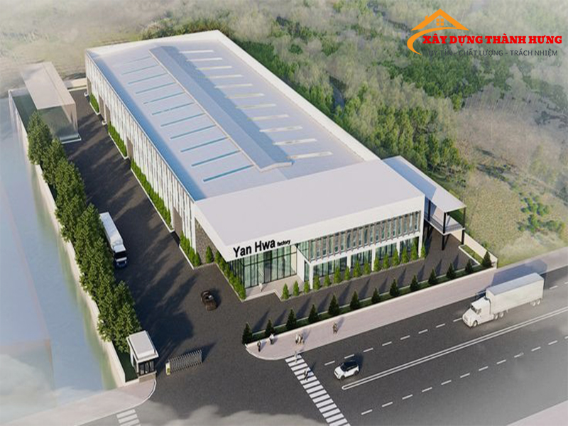 Thiết Kế Nhà Xưởng Mẫu 06